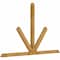 Ekena Millwork Saratoga Rough Sawn Timber Gable Bracket, Western Red Cedar, 108"W x 68"H x 4"D x 4"F, 15/12 Pitch GBW108X68X0404SAR00RWR - alternate 2